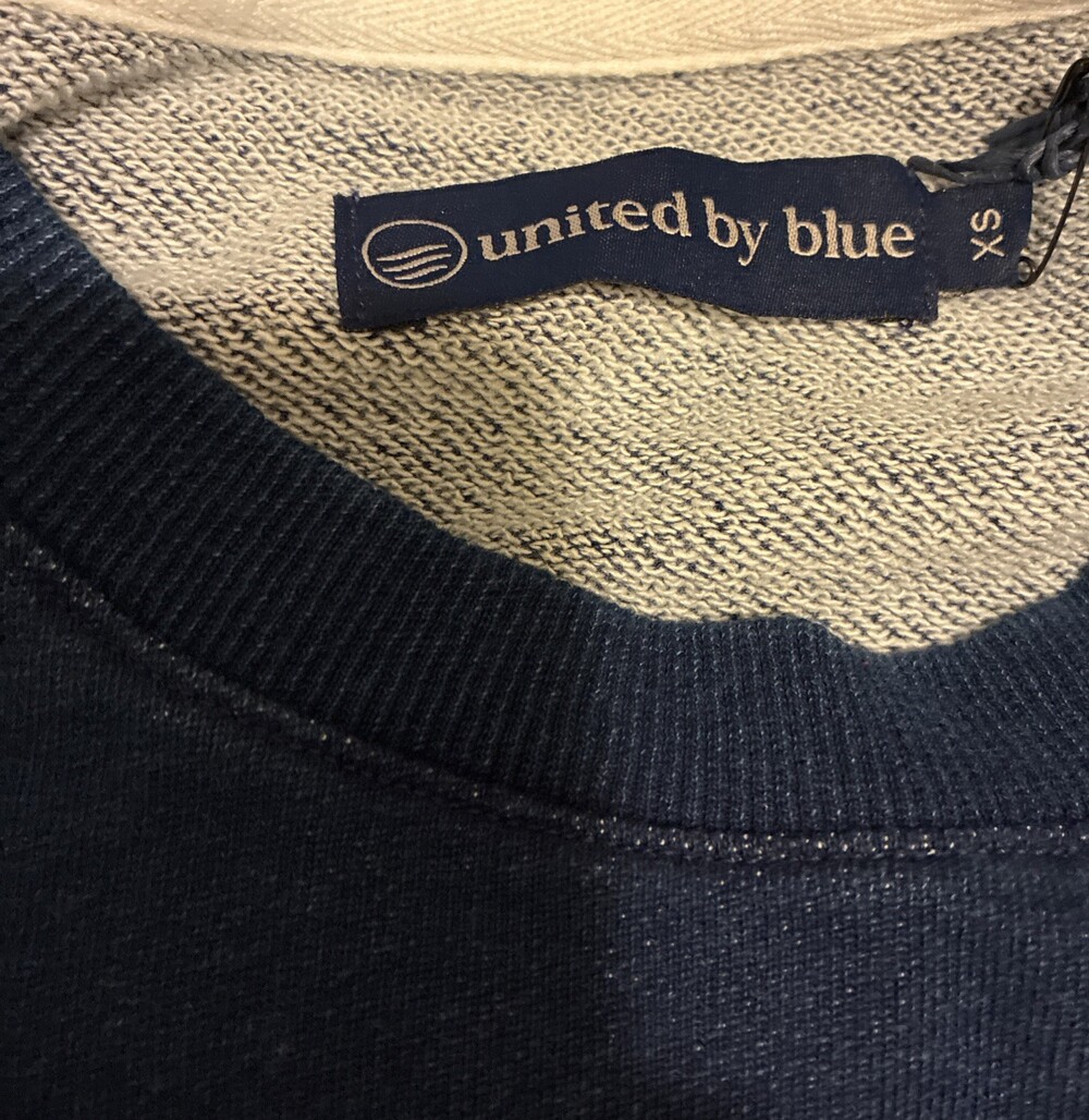 Vintage Style Unbranded Blue Crewneck Sweatshirt XS